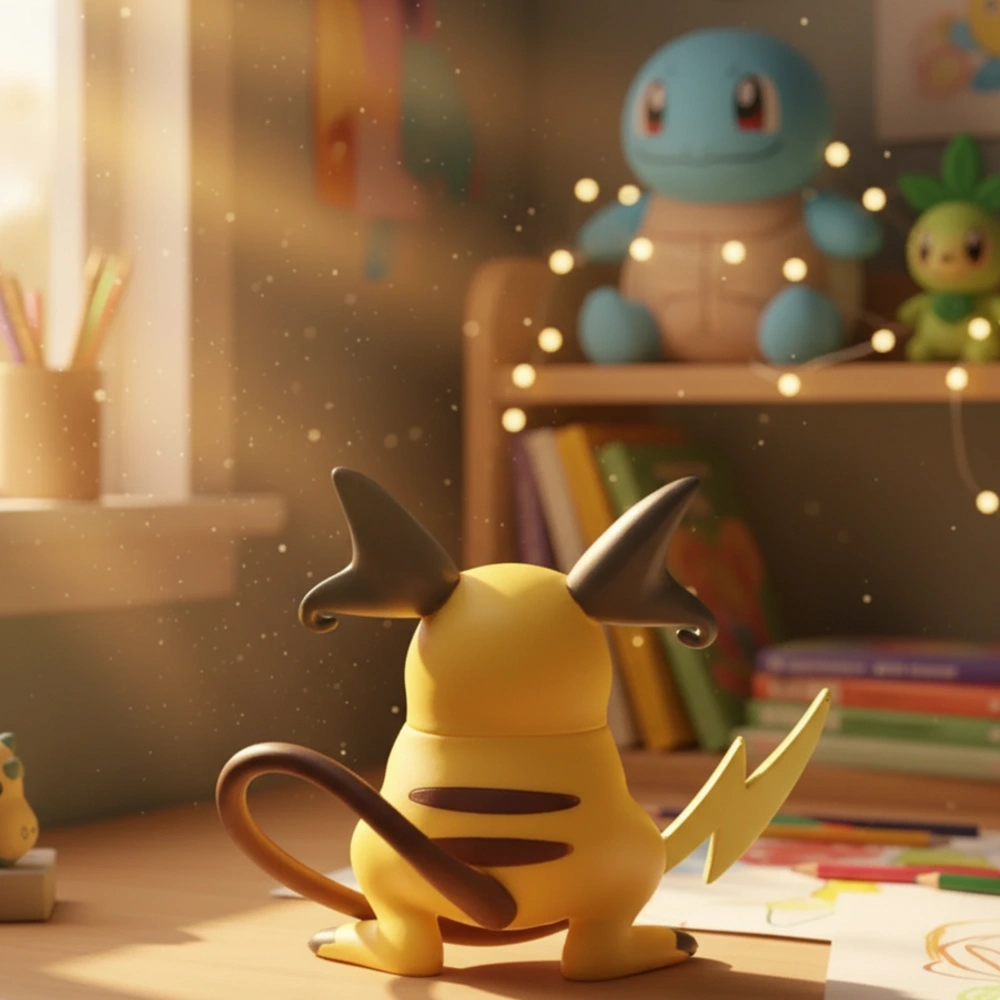 Figurine Raichu Pokémon – Électrisez votre collection avec ce jouet culte – Image 5