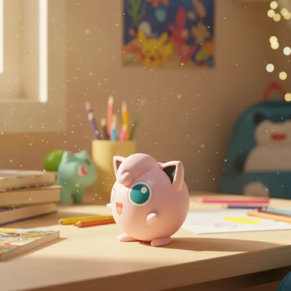 Rondoudou jouet Pokémon doux et collector pour fans et enfants – Image 2
