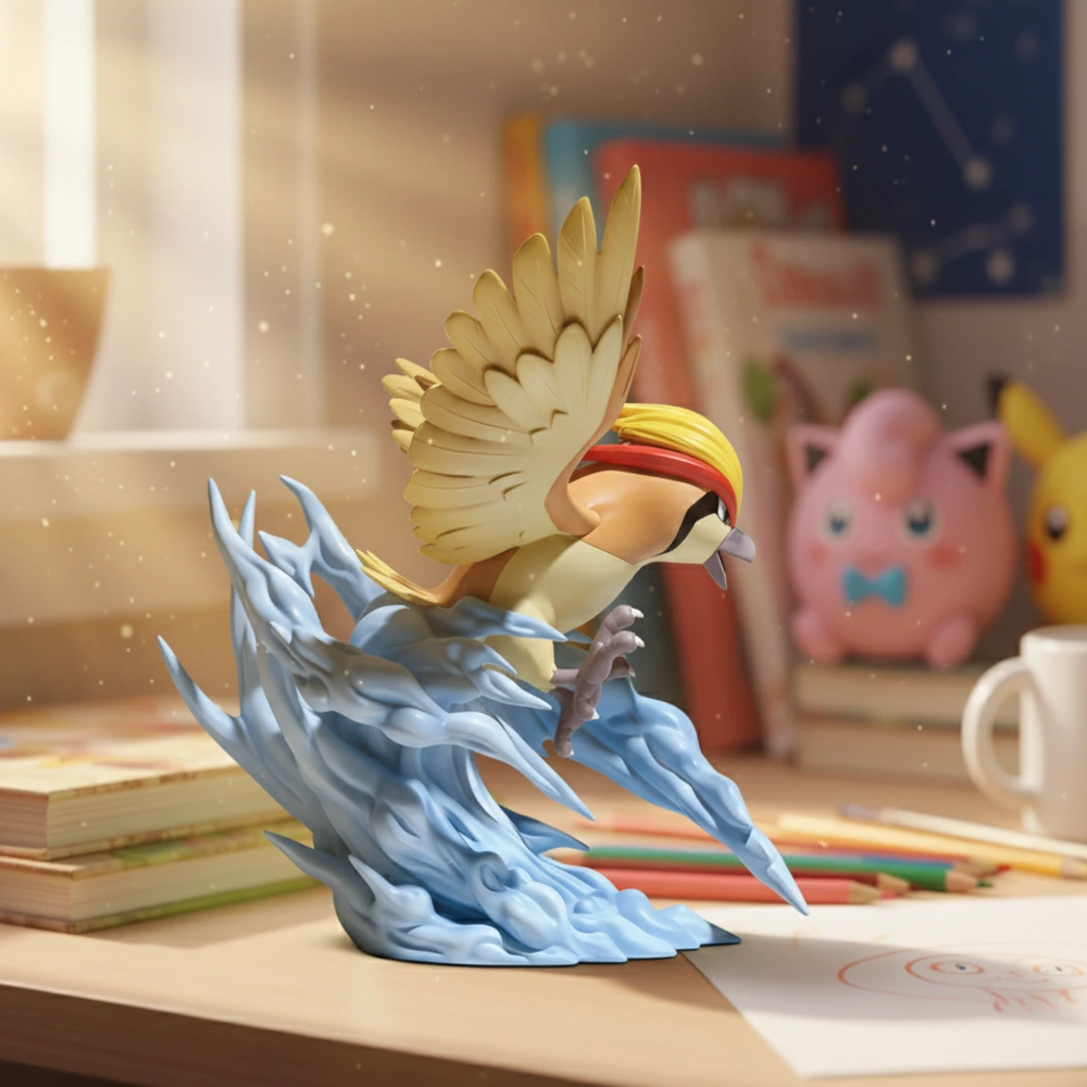 Figurine Roucoups Pokémon – Le compagnon ailé des dresseurs en herbe – Image 4