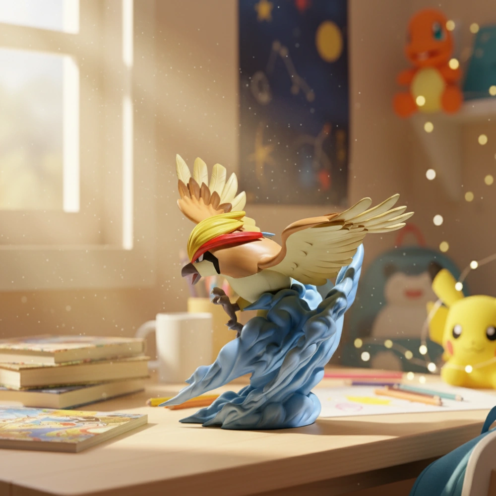 Figurine Roucoups Pokémon – Le compagnon ailé des dresseurs en herbe – Image 5