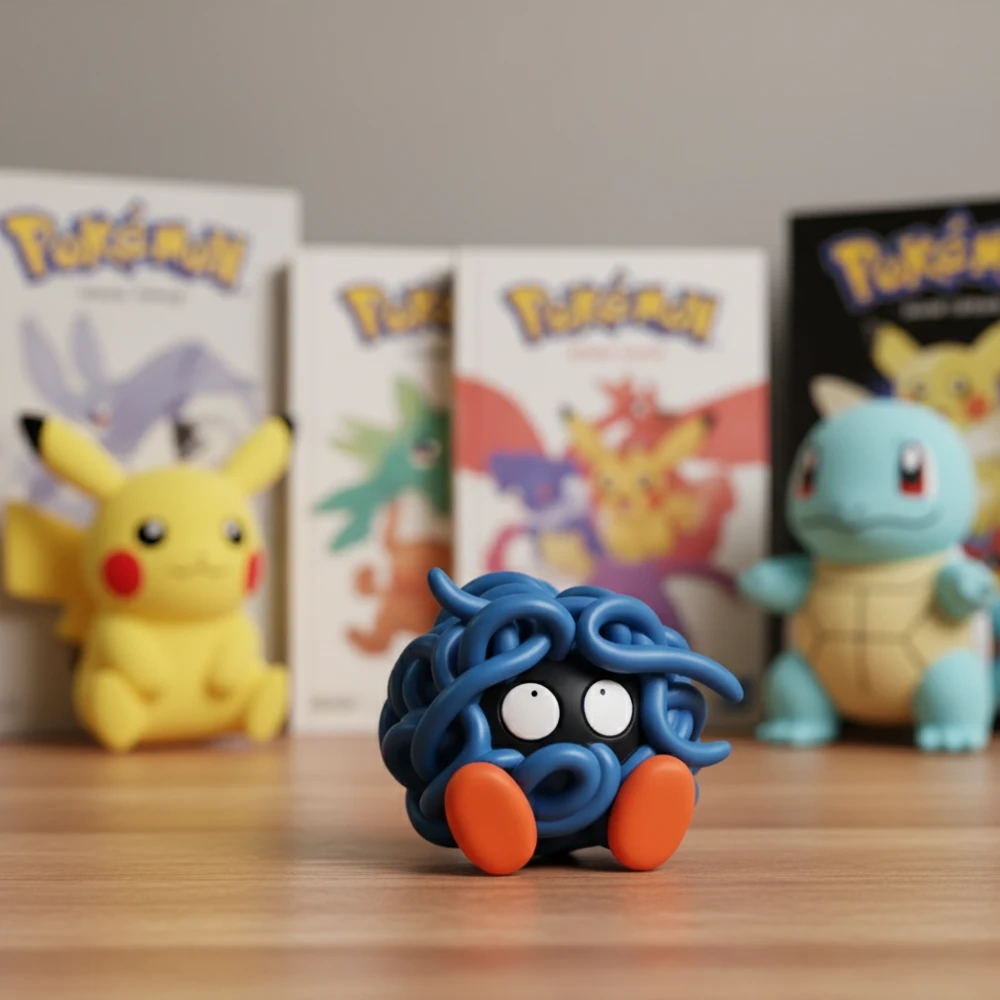 Saquedeneu figurine Pokémon – Une créature Plante à collectionner absolument – Image 5