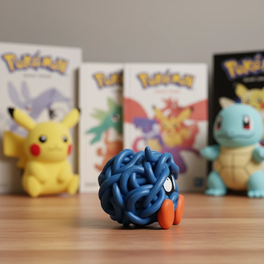 Saquedeneu figurine Pokémon – Une créature Plante à collectionner absolument – Image 4
