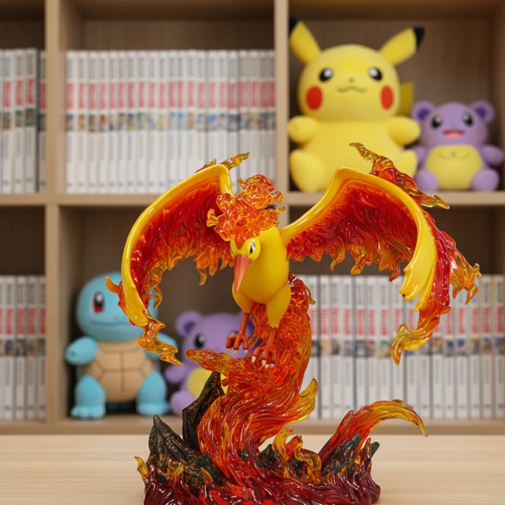 Sulfura figurine Pokémon – Le légendaire oiseau de feu à collectionner – Image 5